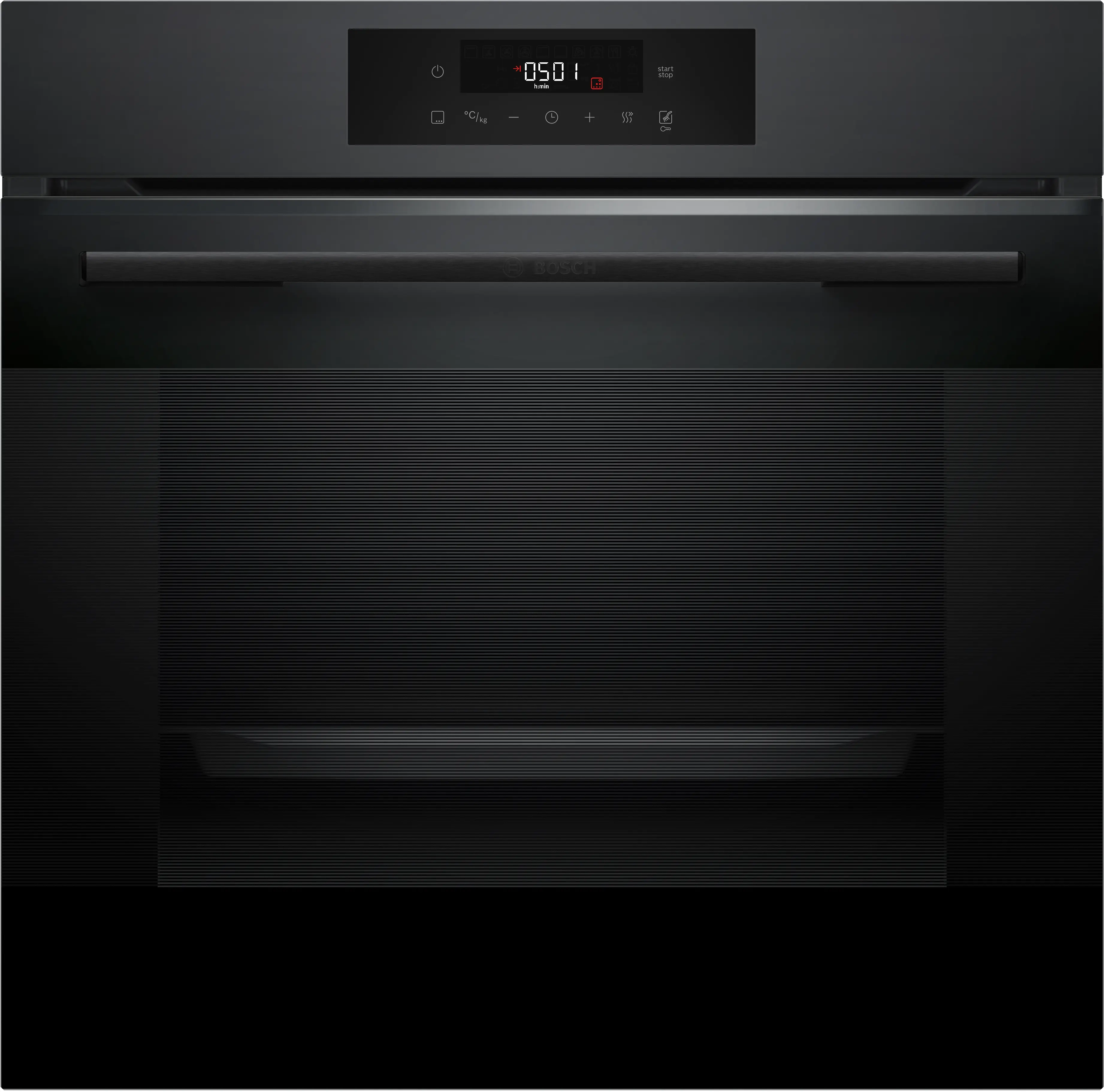 BOSCH Series 6 Bosch Built-in Oven 60 x 60 cm Flat black HJG852YT0I
