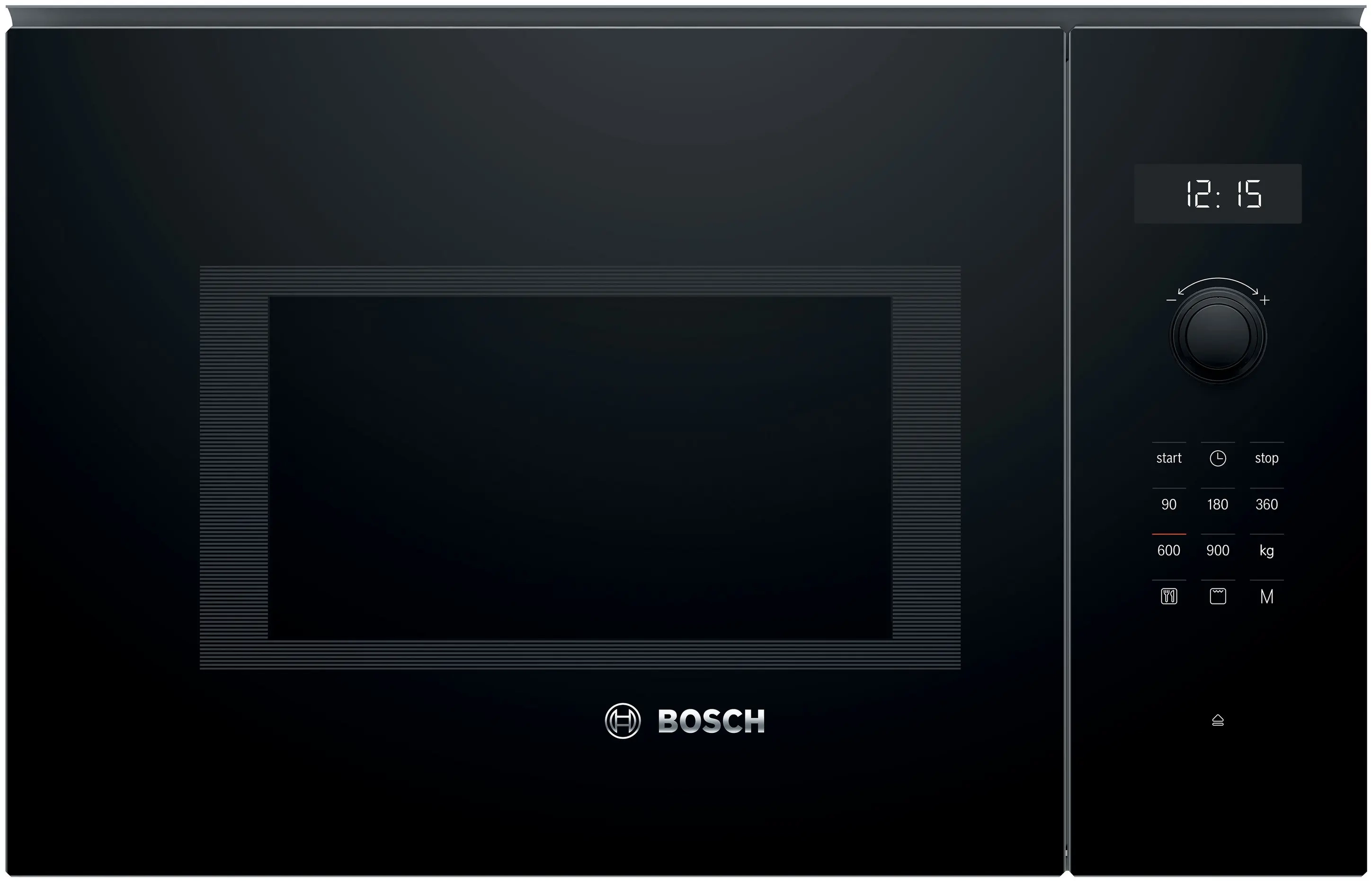 BOSCH Series 6 Built-In Microwave with grill Black BEL554MB0I