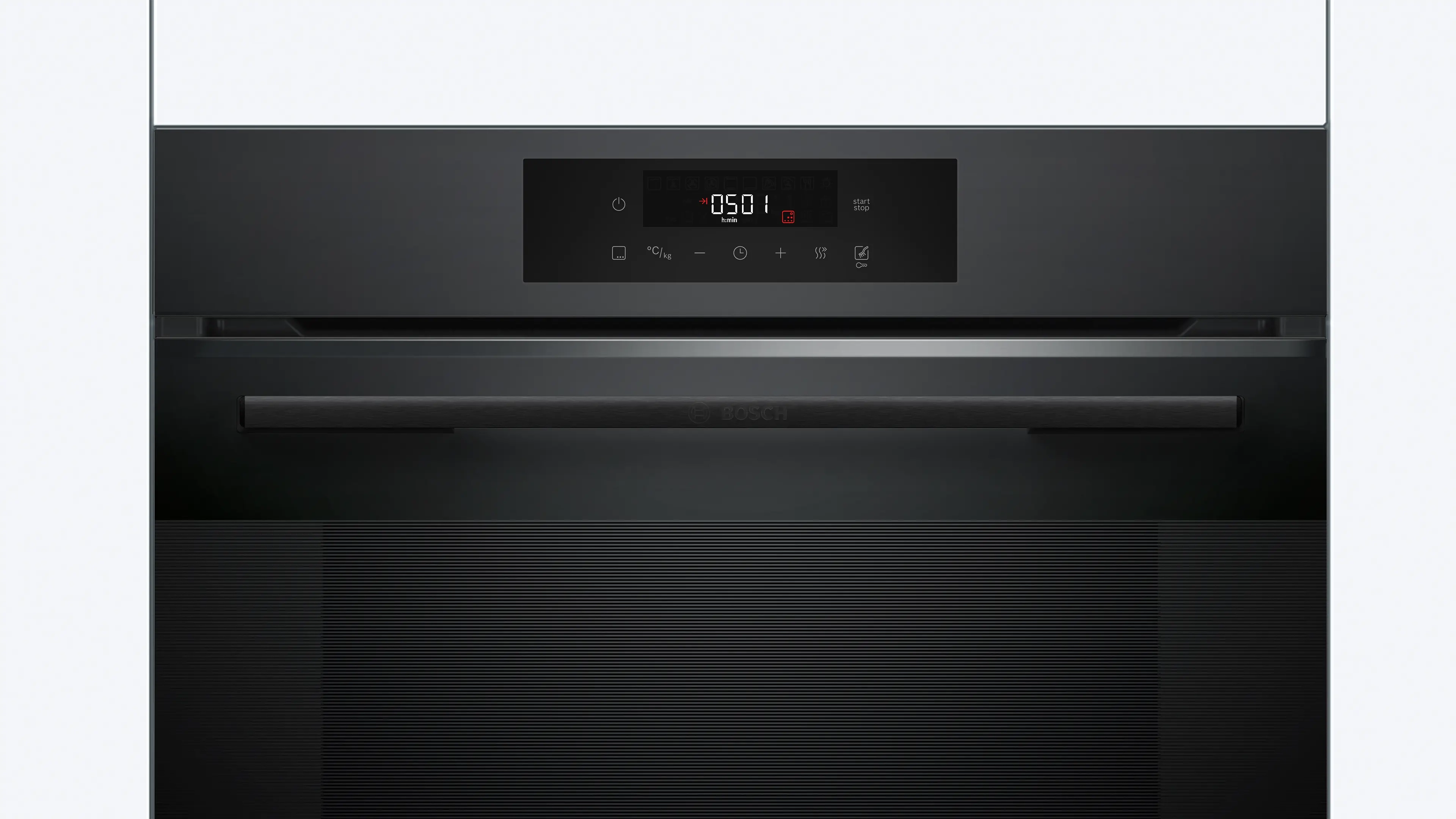 BOSCH Series 6 Bosch Built-in Oven 60 x 60 cm Flat black HJG852YT0I