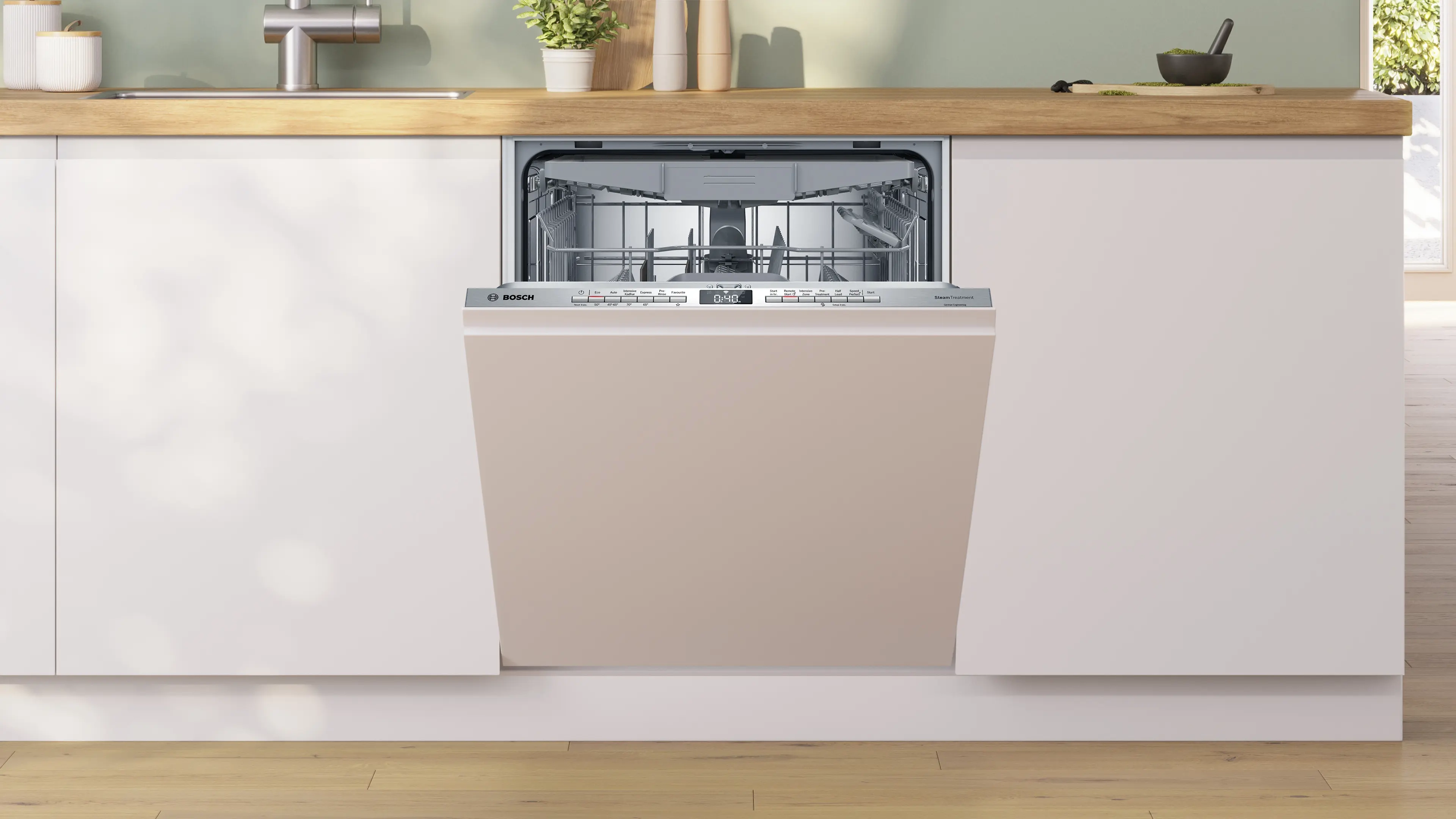 BOSCH Series 6 fully-integrated dishwasher 60 cm SMV6HMX01I