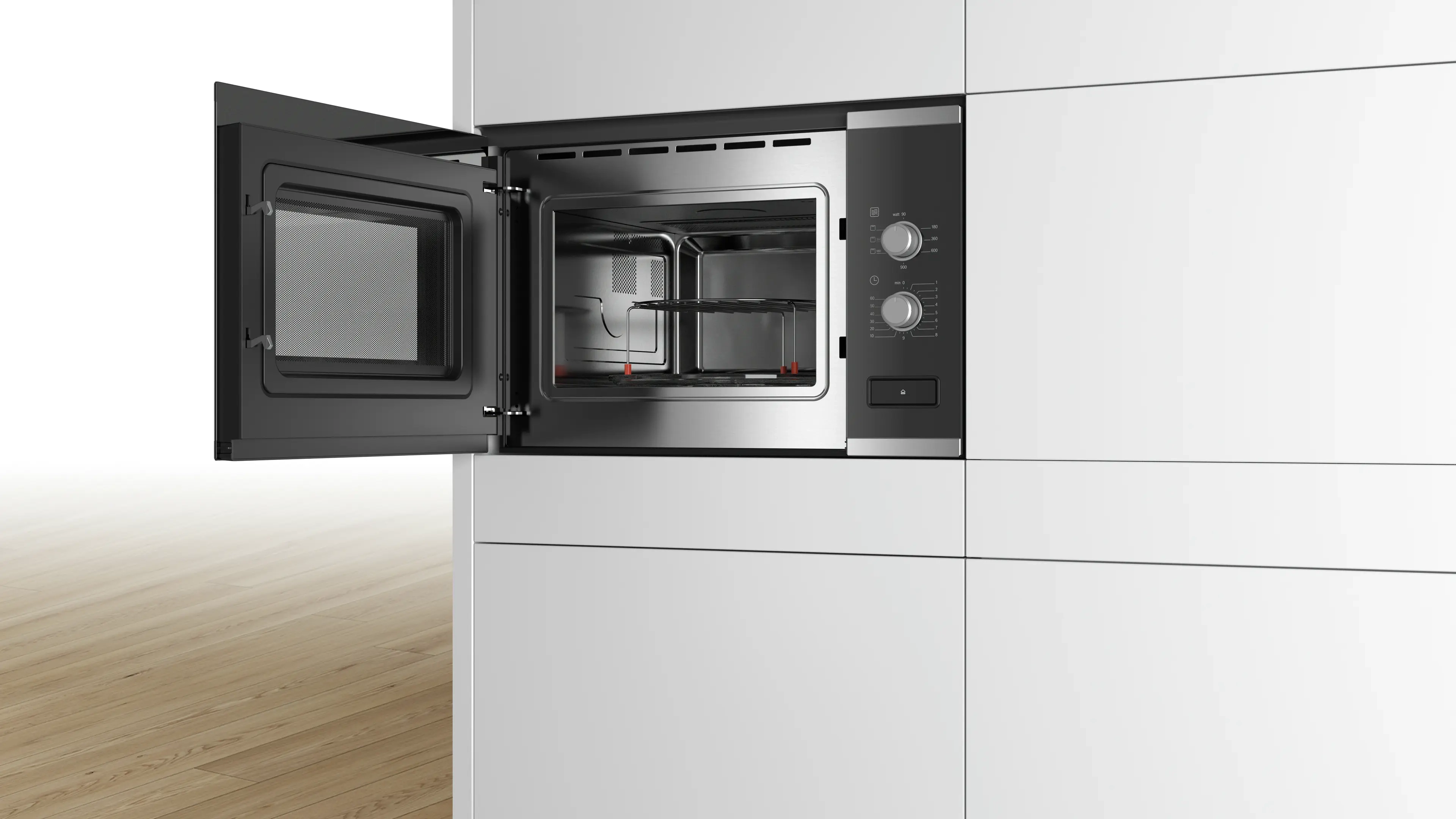 BOSCH Series 4 Built-In Microwave with grill 59 x 38 cm Stainless steel BEL550MS0I